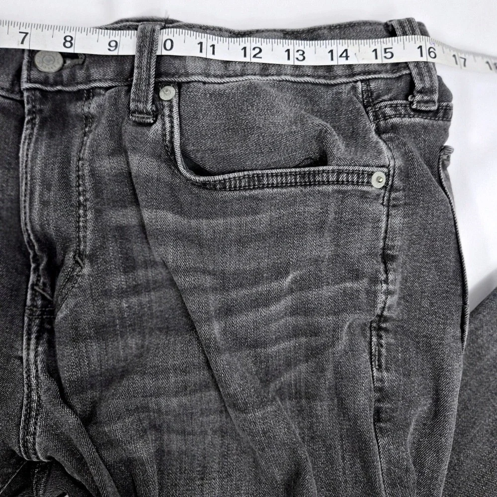 Banana Republic Travel Jeans Mens 34x32 Actual‎ 30 Inseam Slim Fit Black Stretch